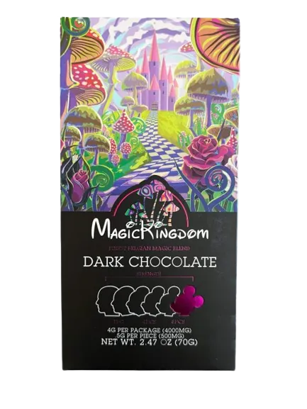 Dark Chocolate Bar - Mk Magic Mushroom