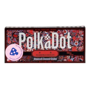 Caramel Peanut Twist PolkaDot Mushroom Belgian Milk Chocolate 200mg Per Piece