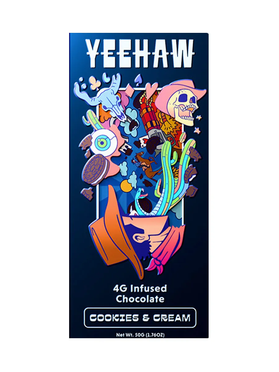 Cookies & Cream Koi Yeehaw Infused Chocolate 4G