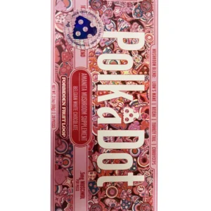 Forbidden Fruit Loop PolkaDot Mushroom Belgian White Chocolate 500mg