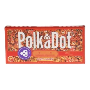 OOEY Gooey PolkaDot Mushroom Belgian White Chocolate 200mg Per Piece