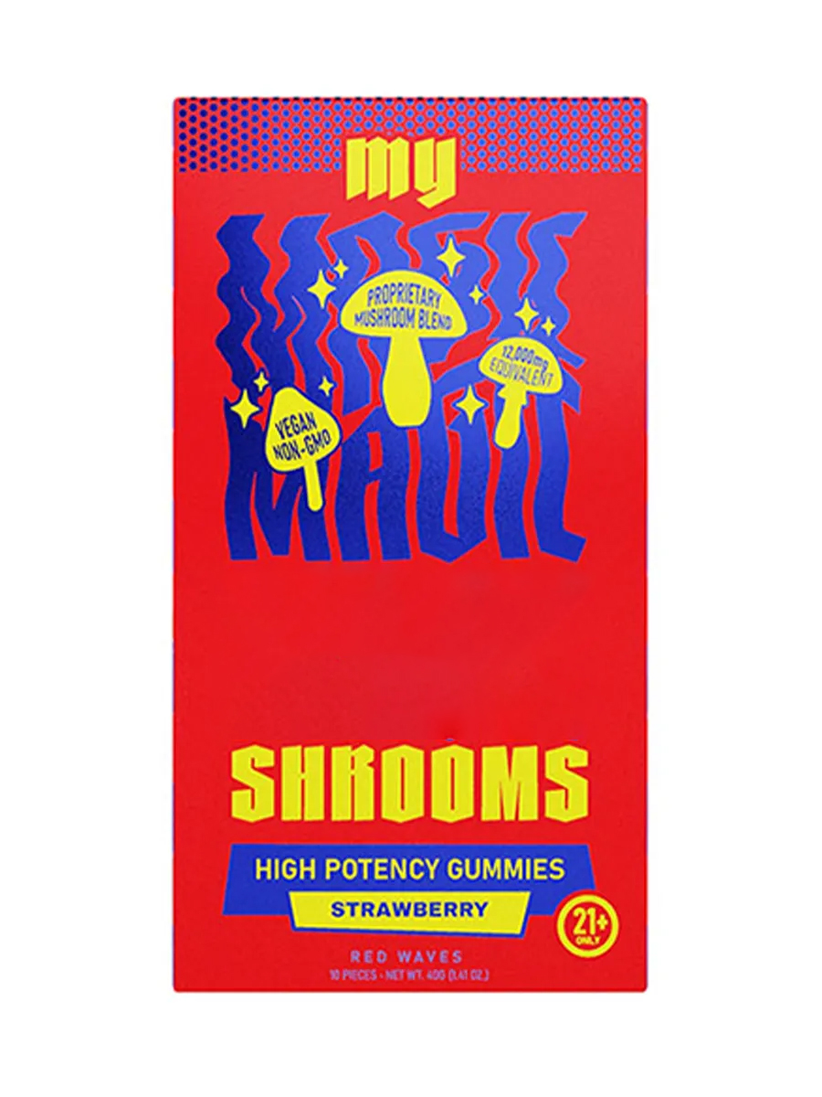 Strawberry My Shroom Mushy High Potency Mushroom Gummies 10ct