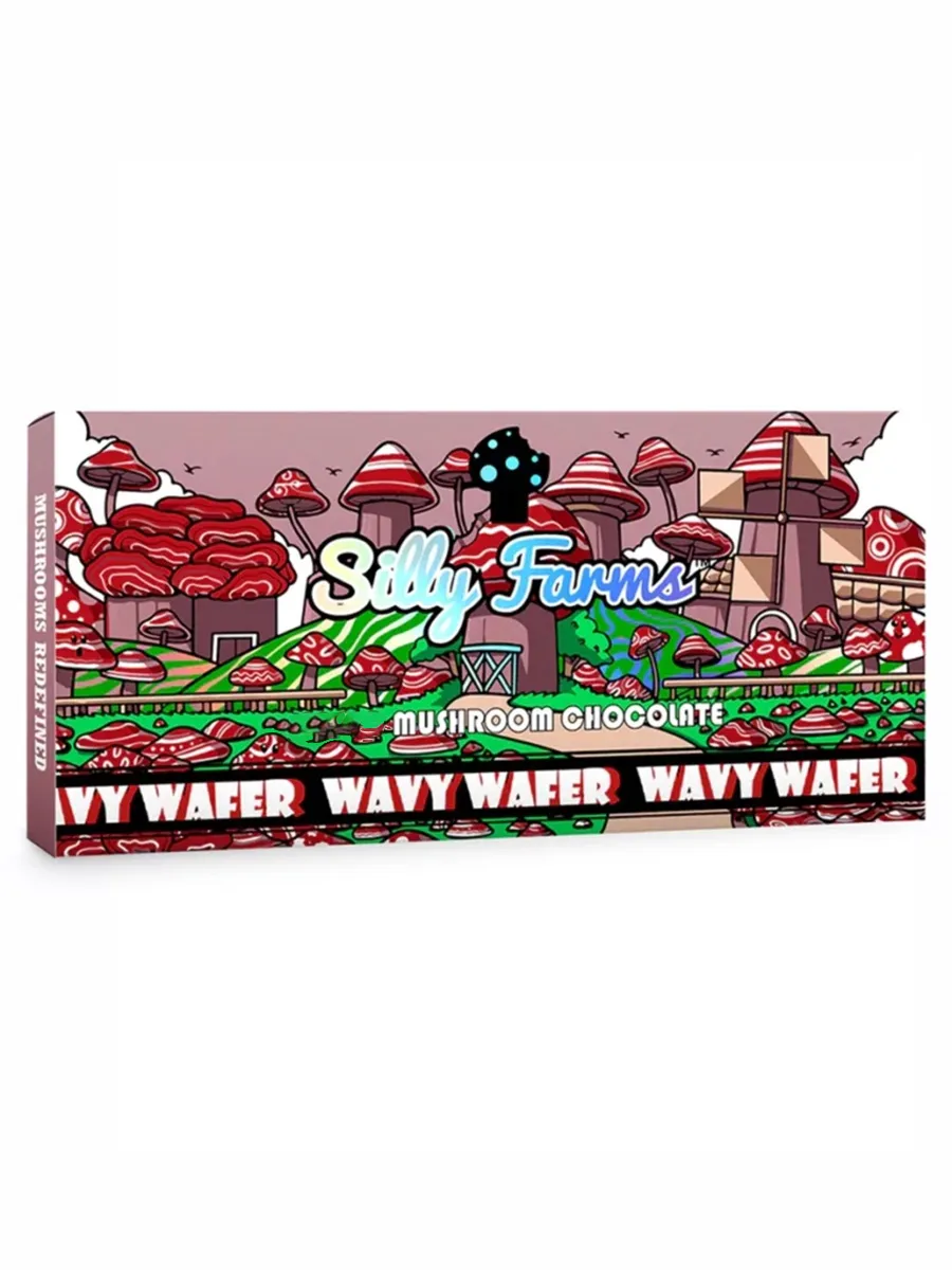 Wave Wafer Silly Farms Mushroom Chocolate 7G