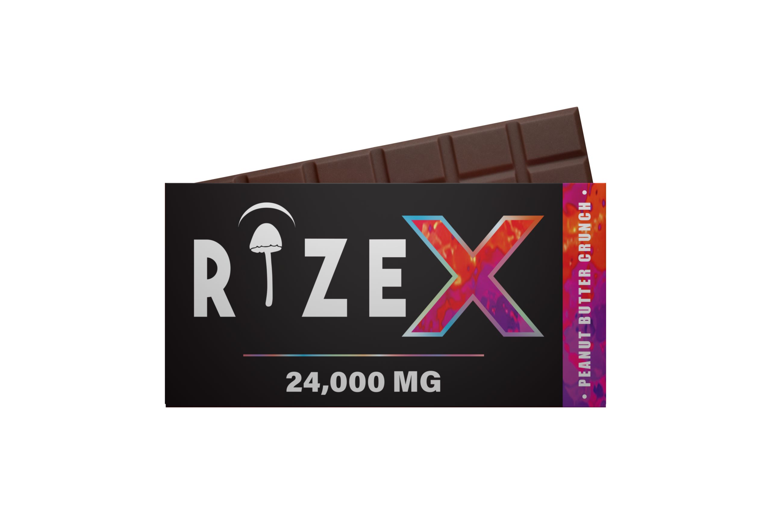 24G RizeX Peanut Butter Crunch Chocolate Bar