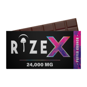 24G RizeX Puffed Crunch Chocolate Bar