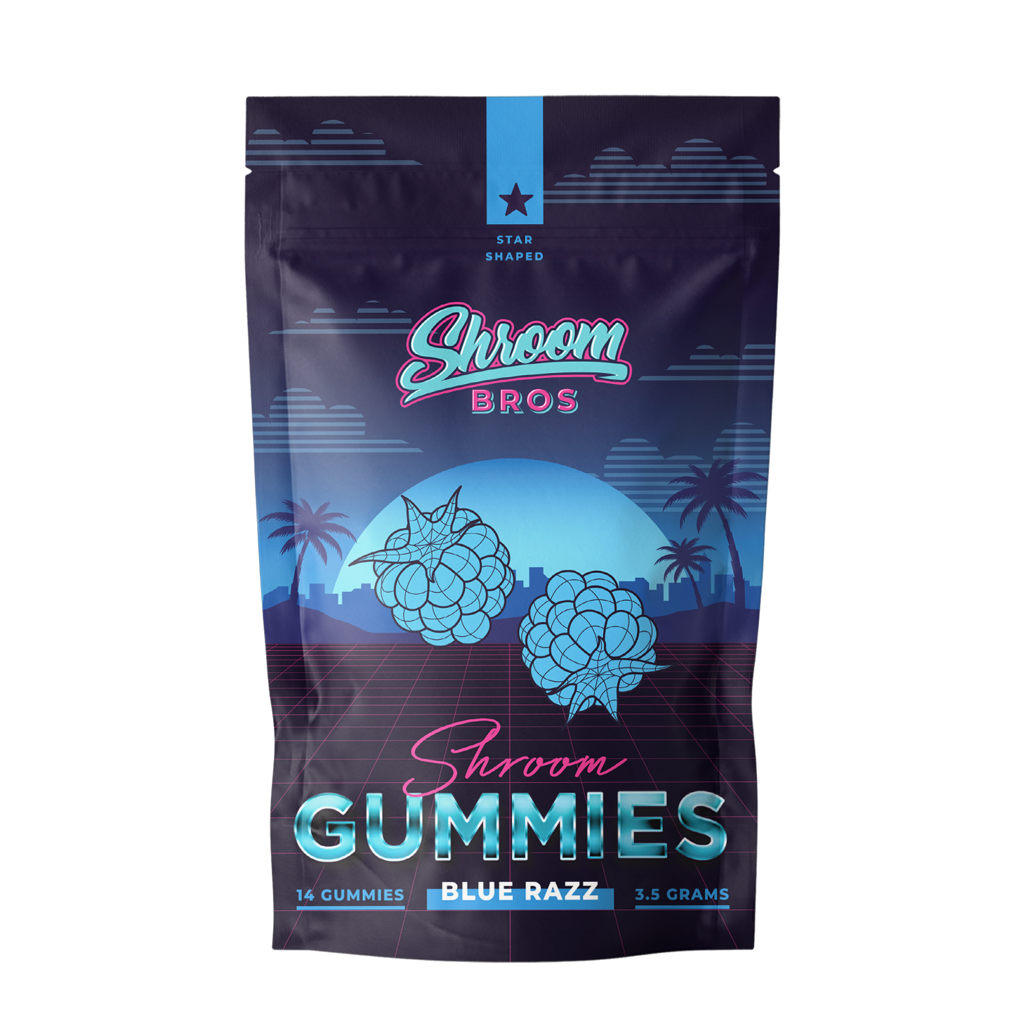 Magic Mushroom Gummies - Blue Razz (3.5g)